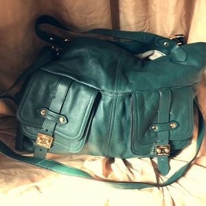 Ralph Lauren Large Leather  Crossbody/Hobo Bag